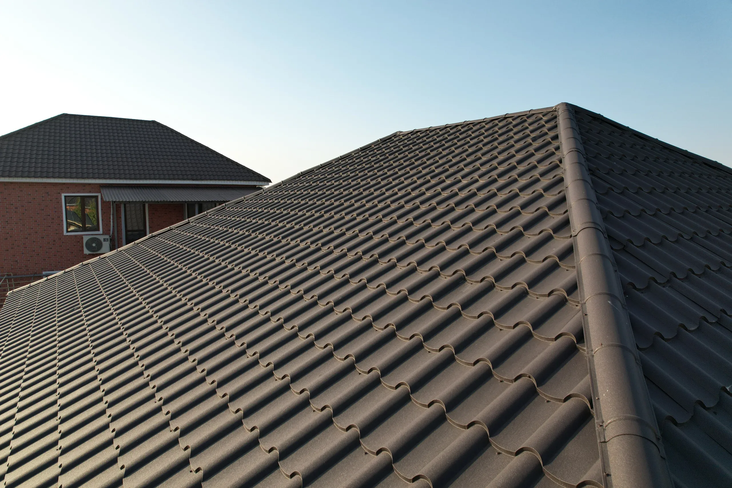 Металлочерепица ANDALUSIA, частный дом, Алматы, 2022