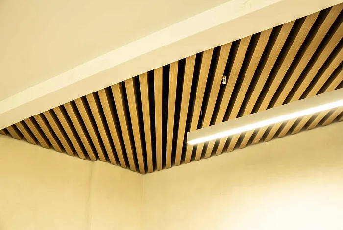 Кубический потолок, APROFIL, для бизнеса, Halyk bank, г. Алматы, 2025