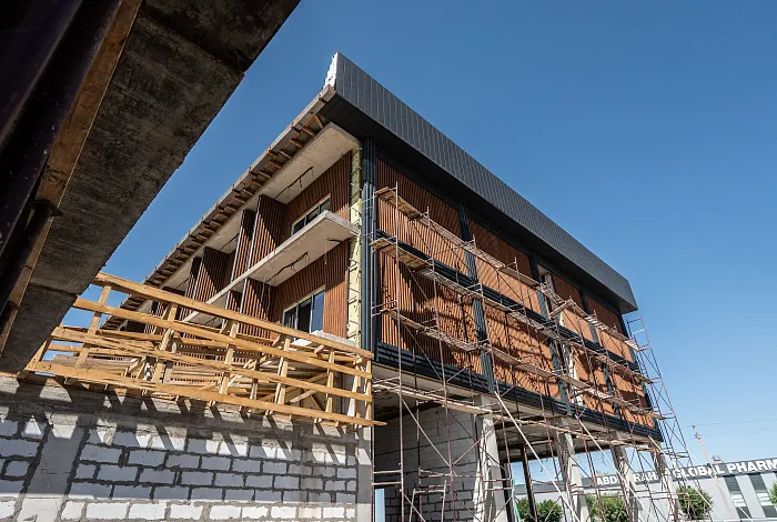 Дизайнерские фасадные панели ORMAN APROFIL, для бизнеса, гостиничный комплекс, Алматинская область, 2025