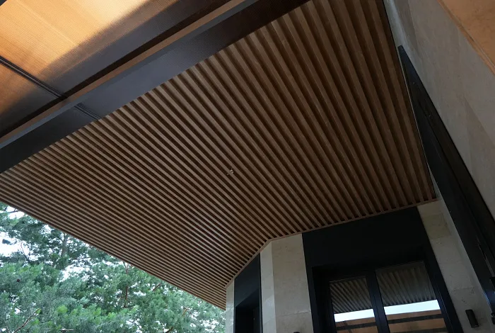 Дизайнерские панели CANYON APROFIL для кровли, частный дом, г. Алматы, 2025