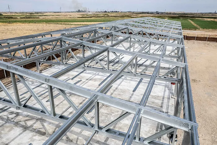 Быстровозводимые здания ЛМК, для бизнеса, складской комплекс, г. Тараз, 2025