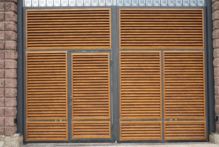 Забор-жалюзи СИММЕТРИКА, частный дом с бассейном, Алматы, 2024.06