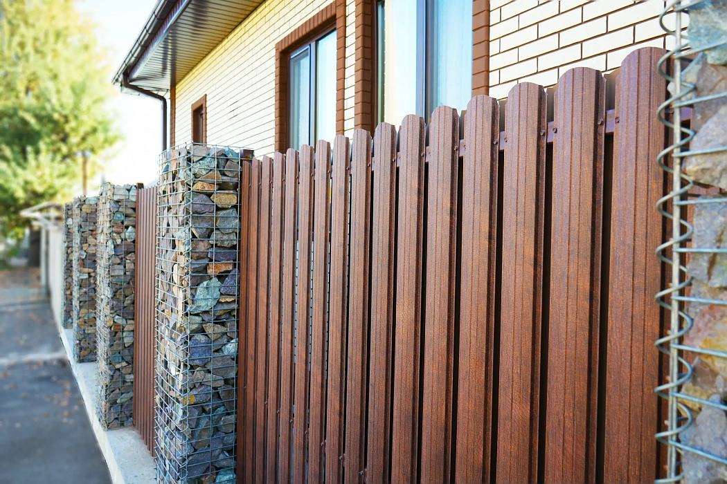 Полукруглый штакетник