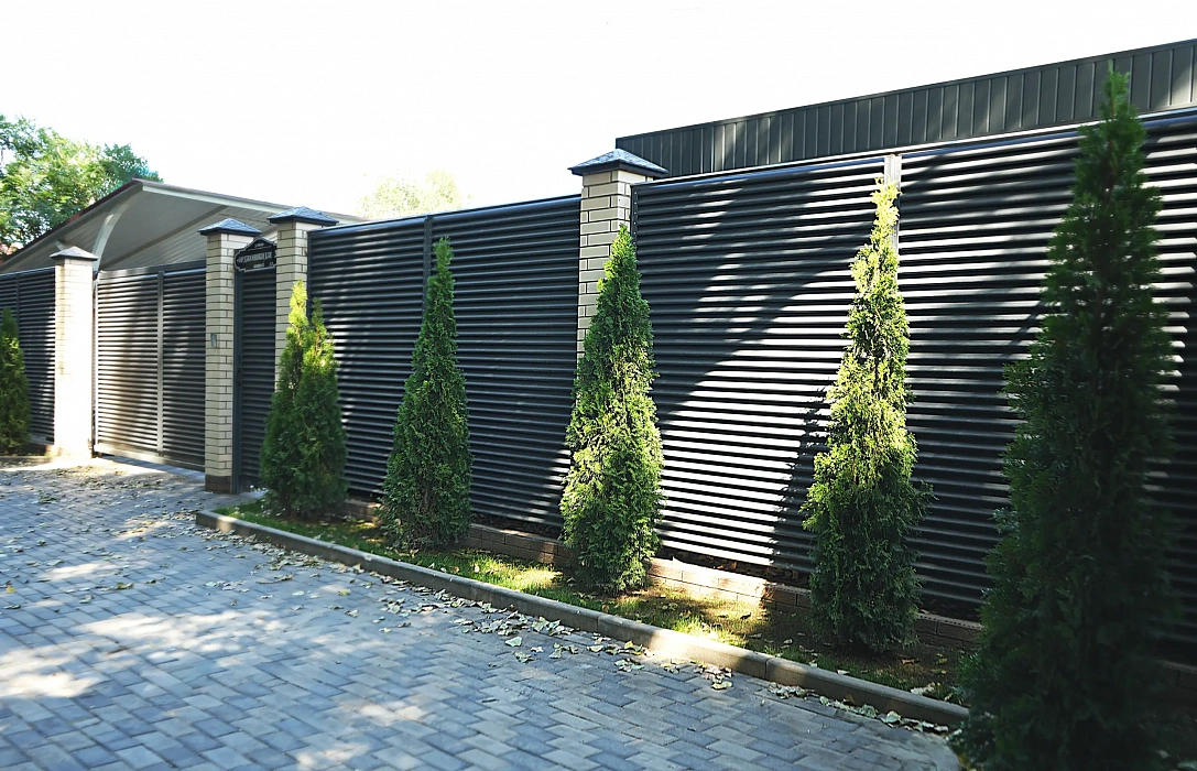 Забор-жалюзи СИММЕТРИКА